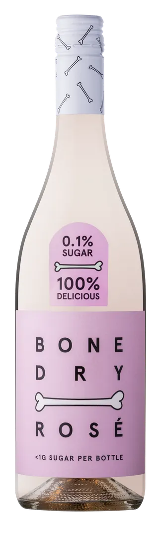 Botella de CW Wines Bone Dry Rosé