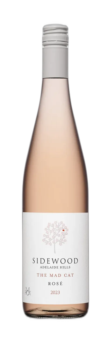 Botella de Sidewood The Mad Cat Rosé 2024